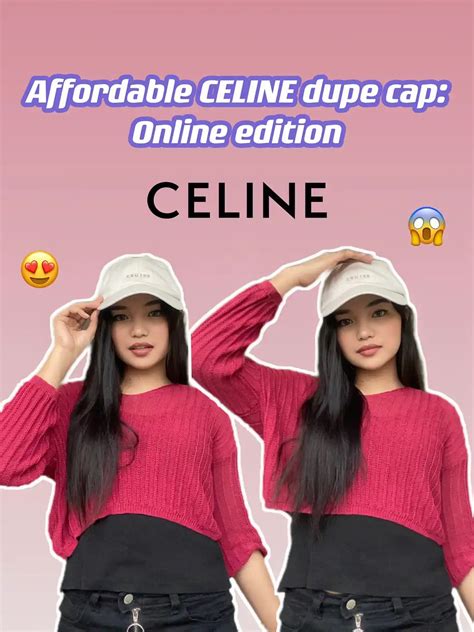 celine dupe cap|celine hats.